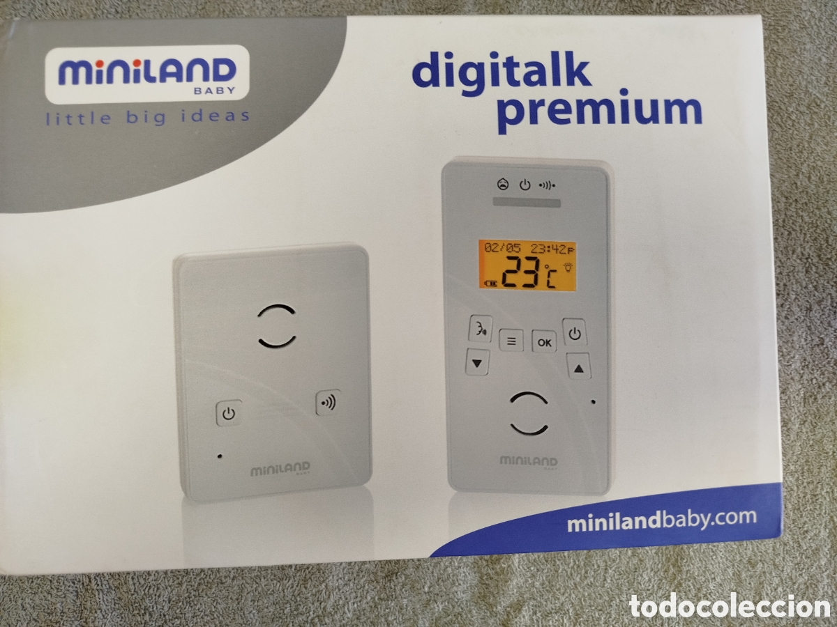 Segunda mano: Vigila beb&eacute; marca Miniland digitalk premiun. En perfecto estado.