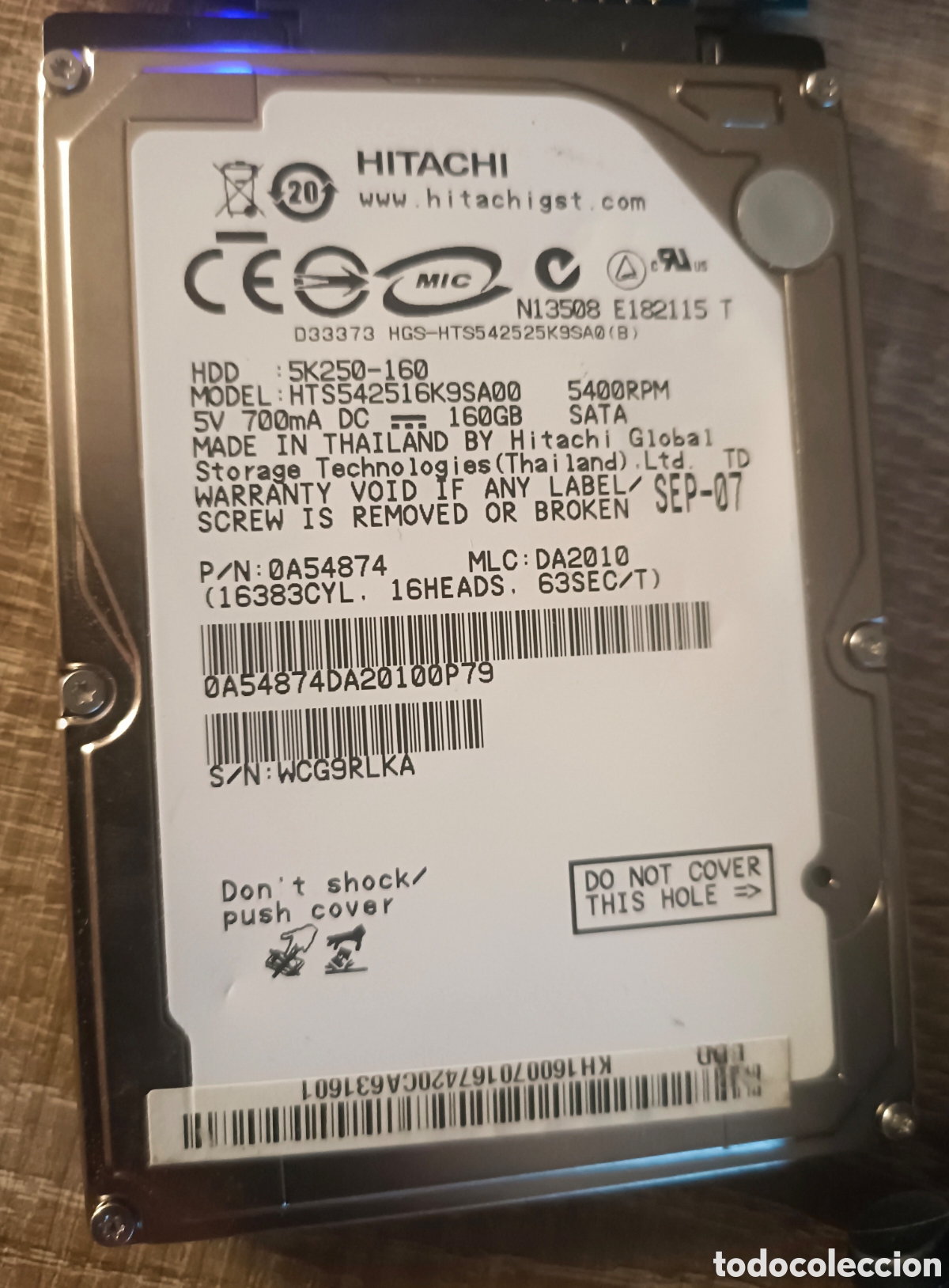 Segunda mano: Disco duro externo 160gb Hitachi - Foto 3