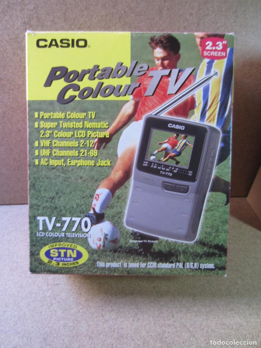 Segunda mano: Televisor Portatil Casio TV-770 con Caja e Instrucciones - Foto 7
