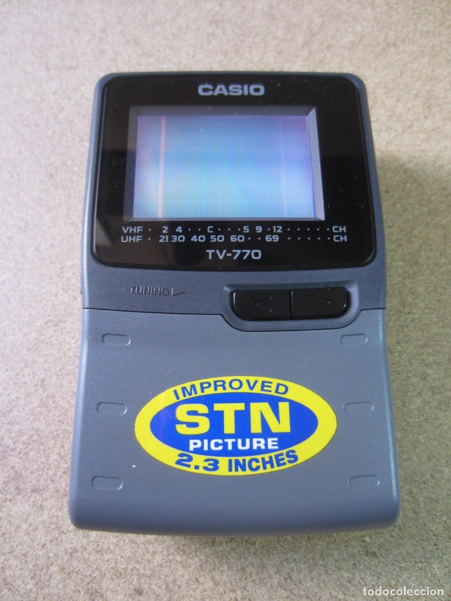 Segunda mano: Televisor Portatil Casio TV-770 con Caja e Instrucciones - Foto 8