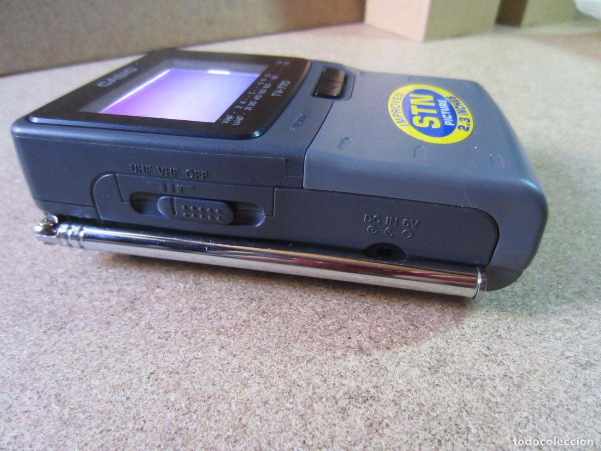 Segunda mano: Televisor Portatil Casio TV-770 con Caja e Instrucciones - Foto 9