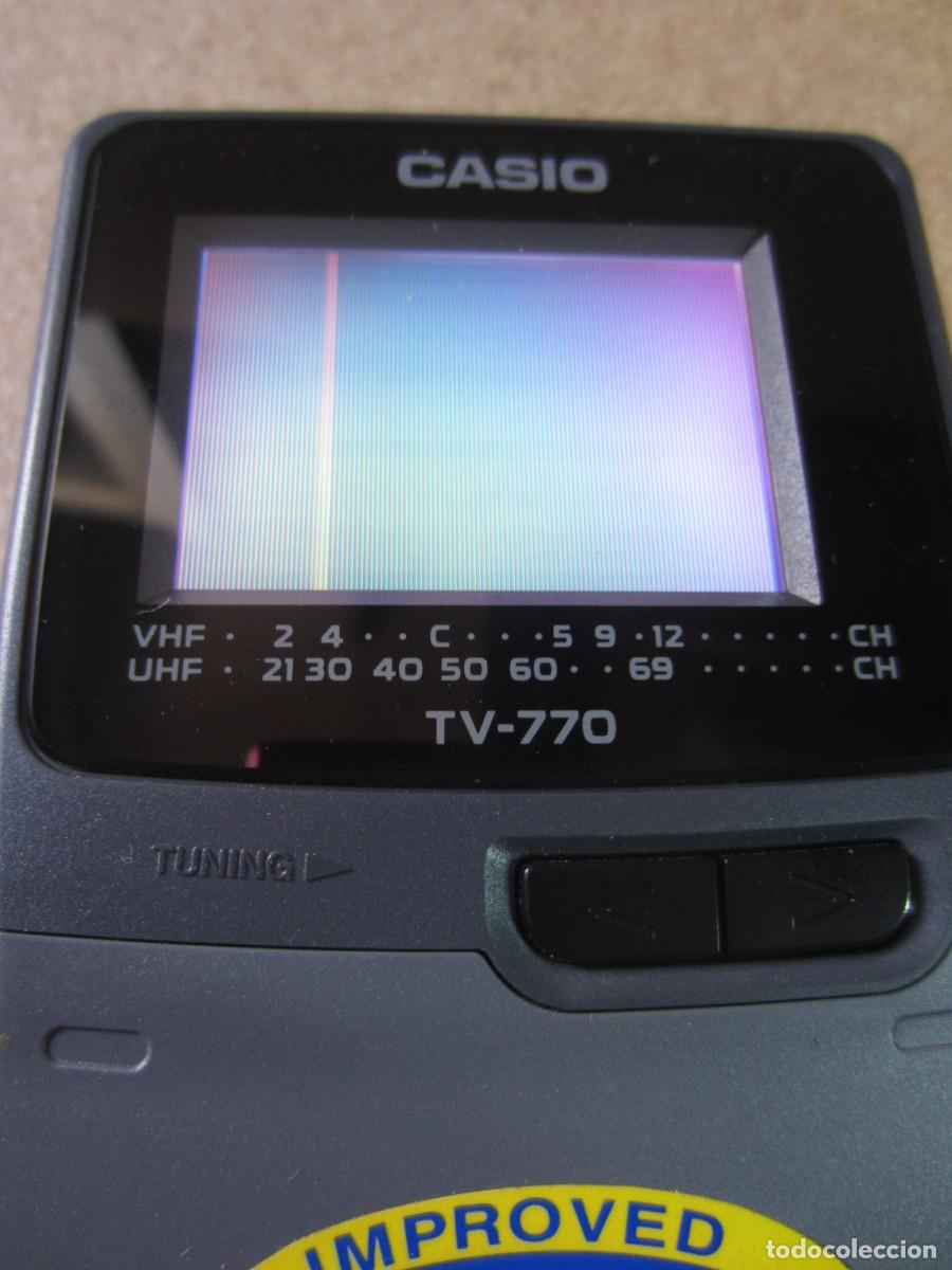 Segunda mano: Televisor Portatil Casio TV-770 con Caja e Instrucciones - Foto 13