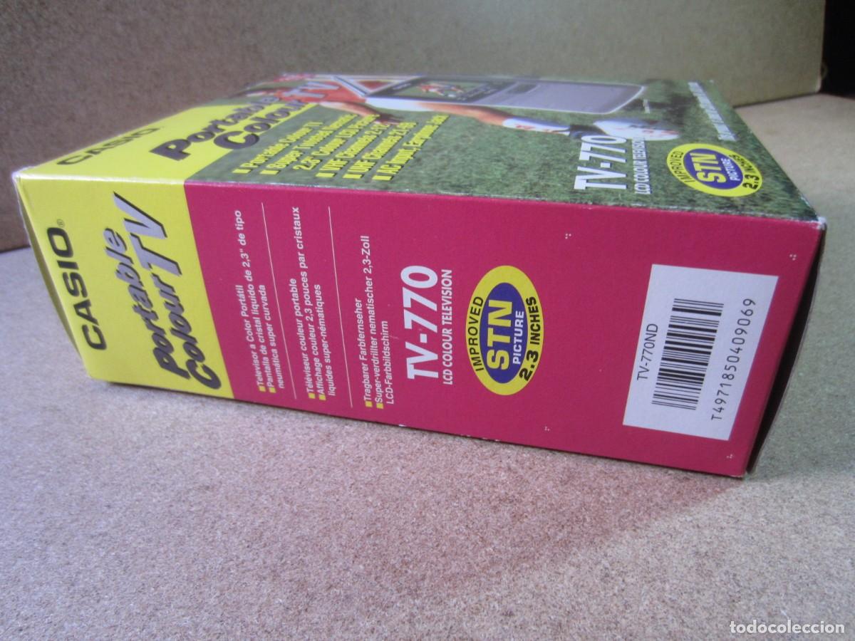 Segunda mano: Televisor Portatil Casio TV-770 con Caja e Instrucciones - Foto 19