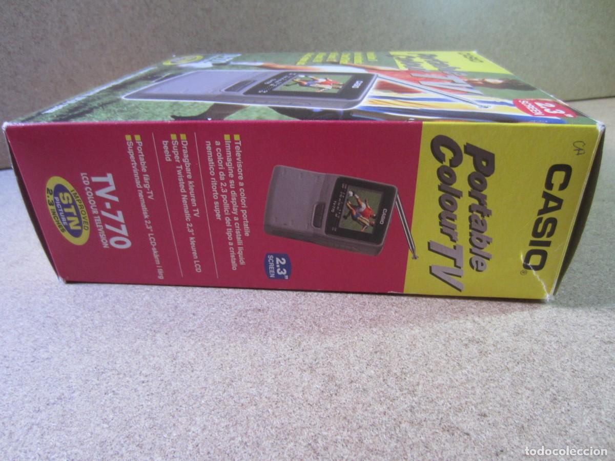Segunda mano: Televisor Portatil Casio TV-770 con Caja e Instrucciones - Foto 21