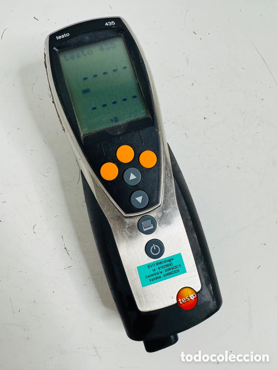 Segunda mano: medidor multifunci&oacute;n de calidad del aire Testo 435 Solo Piezas