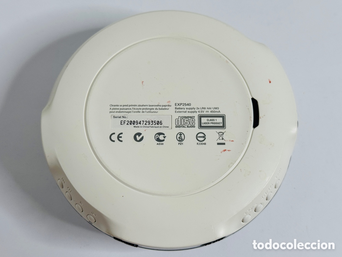Segunda mano: Philips EXP 2540 CD Player Discman Funciona Ok - Foto 12