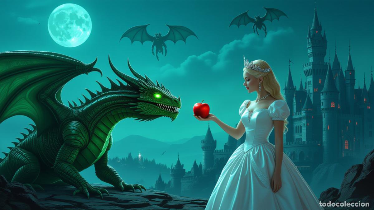 Zweite Hand: 15 espectaculares escenas de dragones &ndash; Lonas decorativas modernas de Alta Calidad