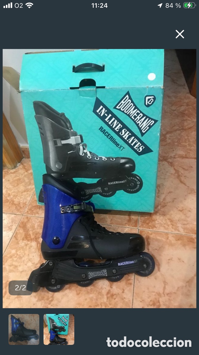 Segunda mano: Patines bota pro y l&iacute;nea - Foto 2