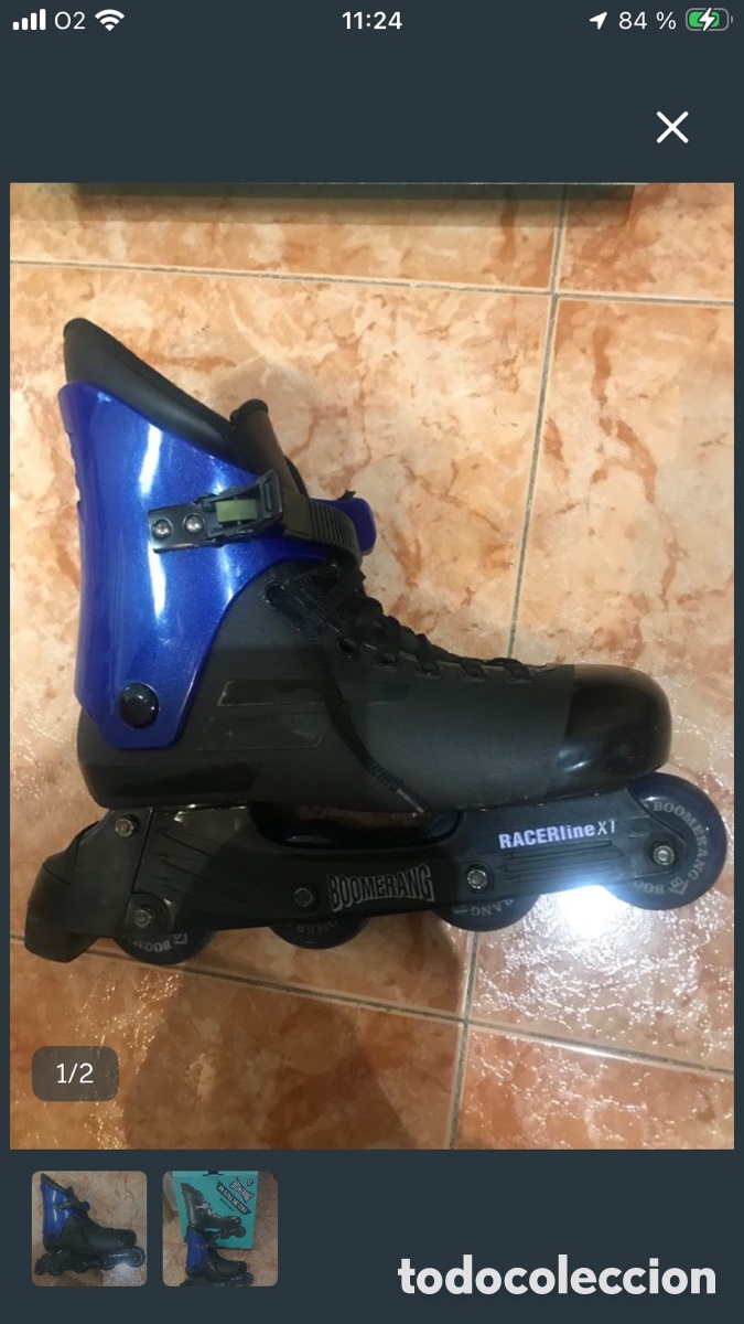 Segunda mano: Patines bota pro y l&iacute;nea - Foto 3