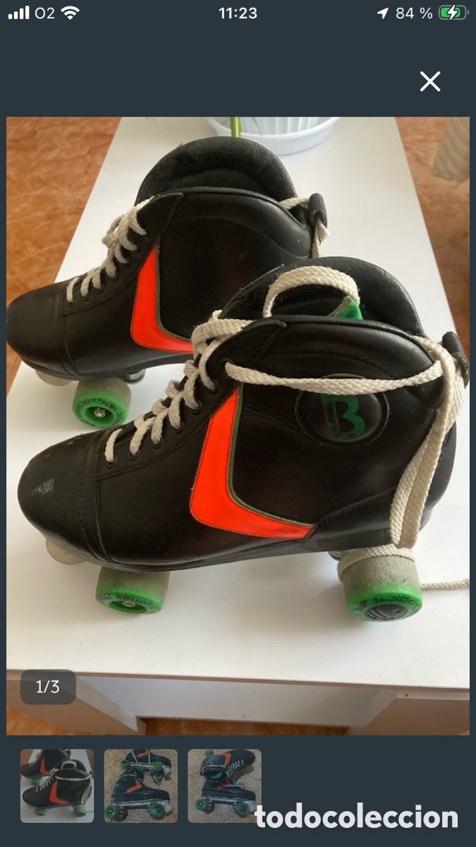 Segunda mano: Patines bota pro y l&iacute;nea - Foto 1