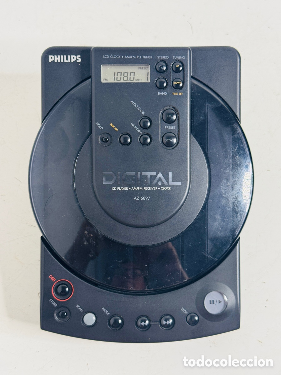Segunda mano: Philips AZ-6897 Personal Compact Disc Player Radio Discman No Funciona - Foto 4