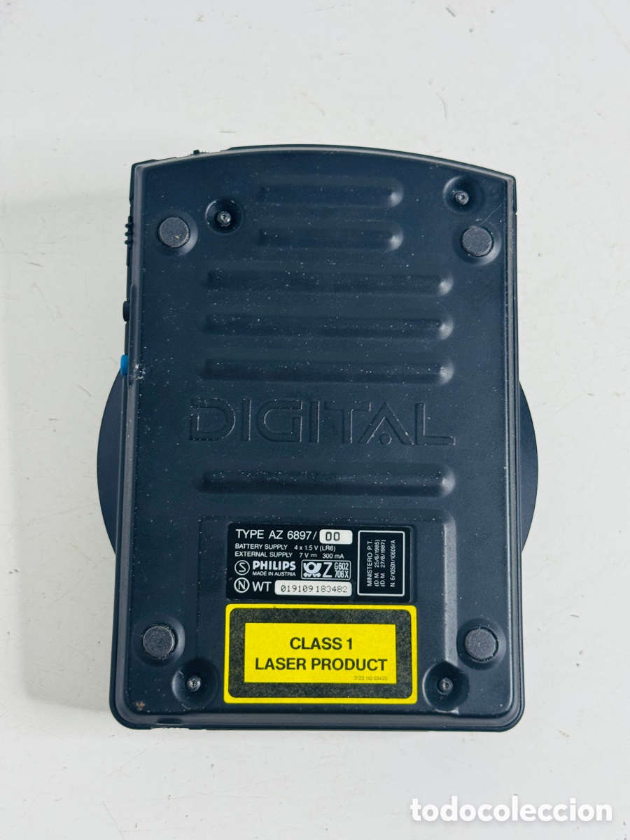Segunda mano: Philips AZ-6897 Personal Compact Disc Player Radio Discman No Funciona - Foto 12