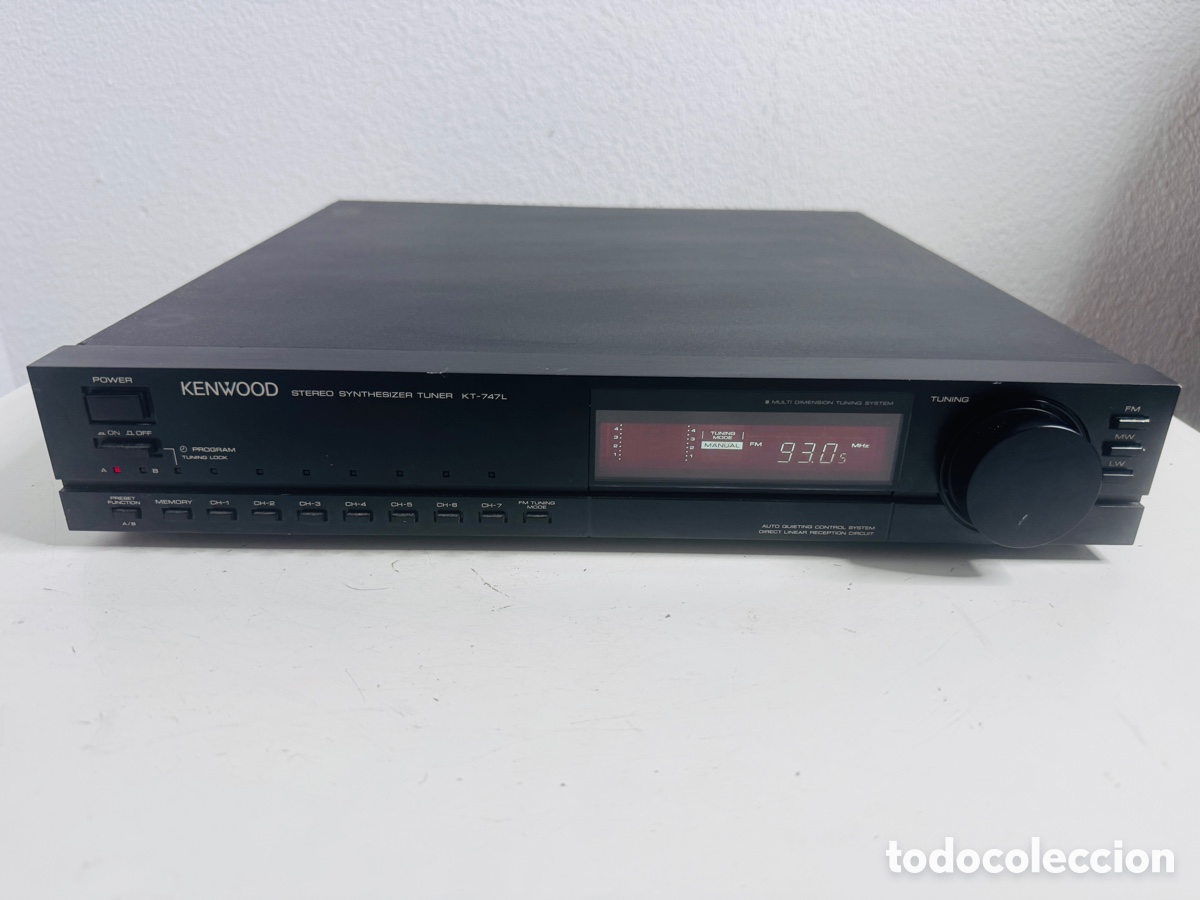 Segunda mano: Trio Kenwood KT 747L Stereo Tuner Japan