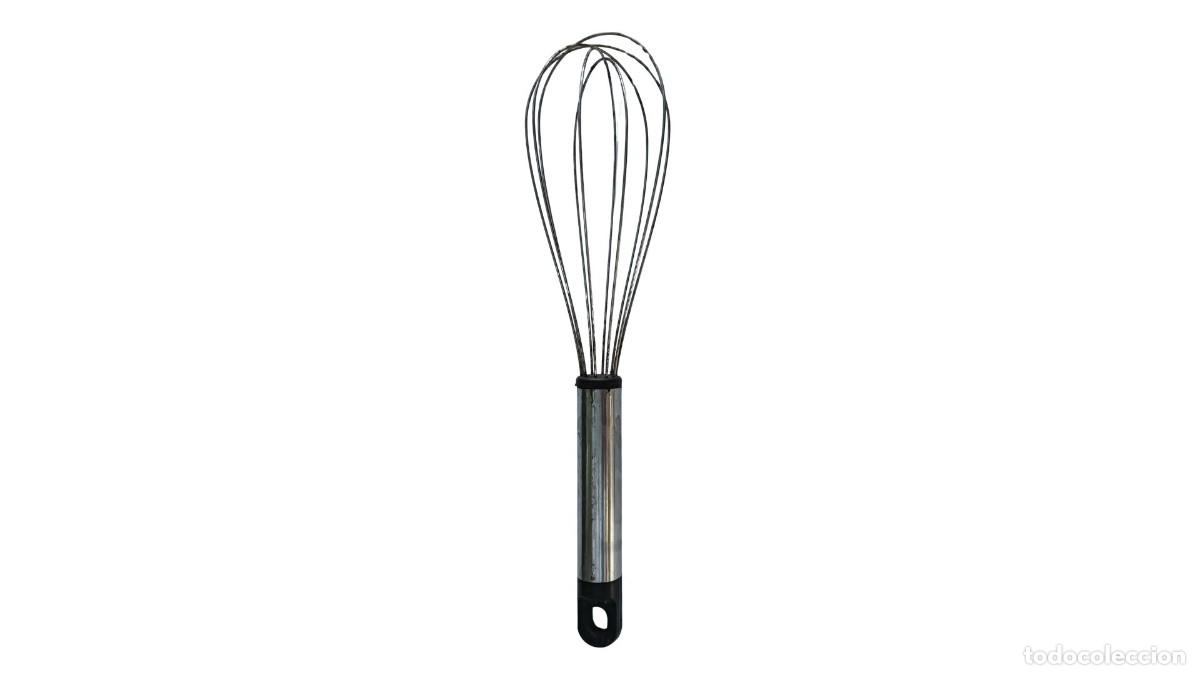 Segunda mano: BATIDOR DE VARILLAS DE ACERO INOXIDABLE - COCINA VINTAGE (A&Ntilde;OS 90/2000)