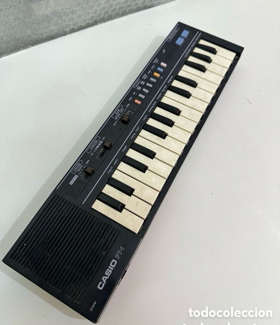 Segunda M&atilde;o: Antiguo piano Casio PT-1 one key play Japan