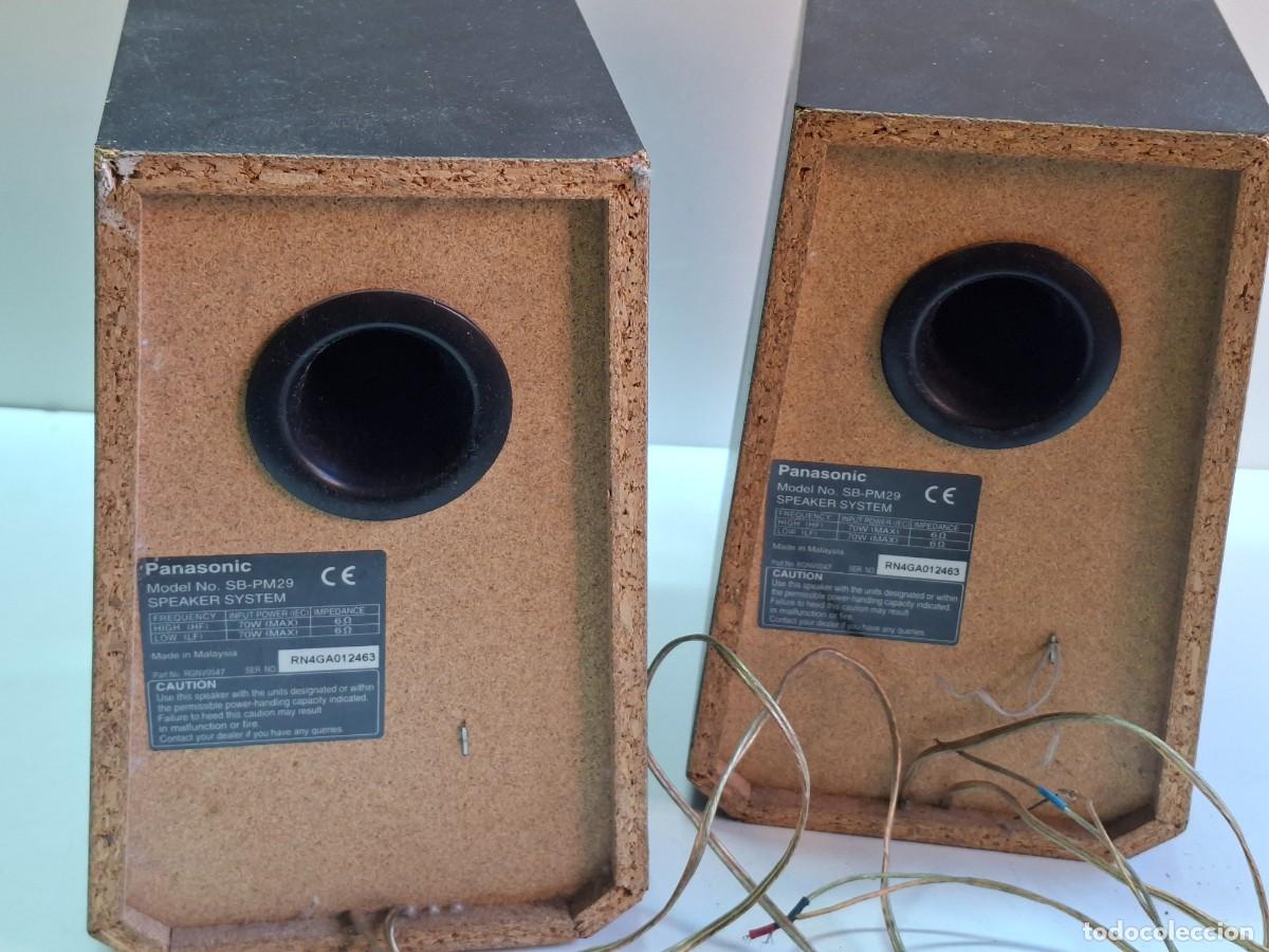 Segunda mano: ALTAVOCES DE M&Uacute;SICA PANASONIC - Foto 4