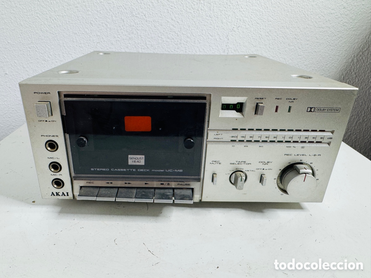 Segunda mano: Akai UC-M2 Stereo Cassette Deck Para Reparar - Foto 2