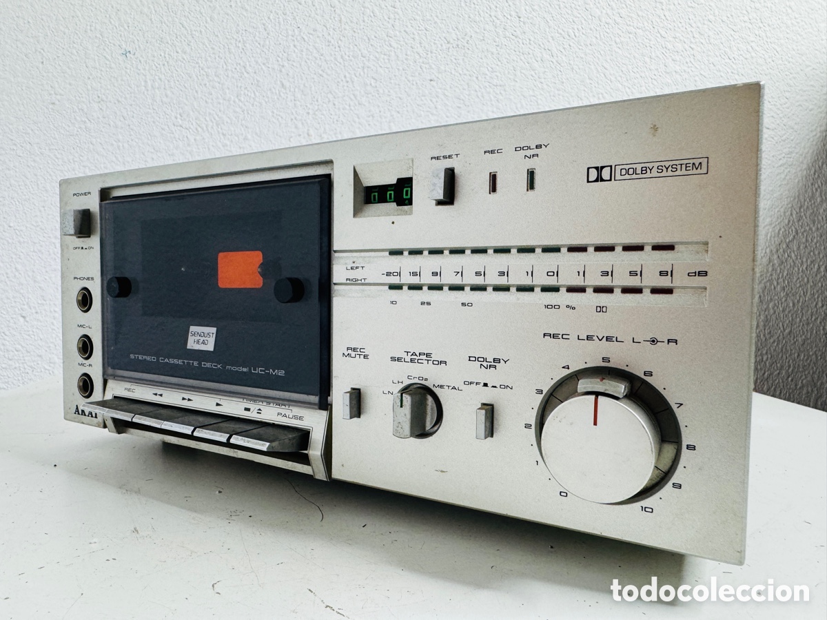 Segunda mano: Akai UC-M2 Stereo Cassette Deck Para Reparar - Foto 3