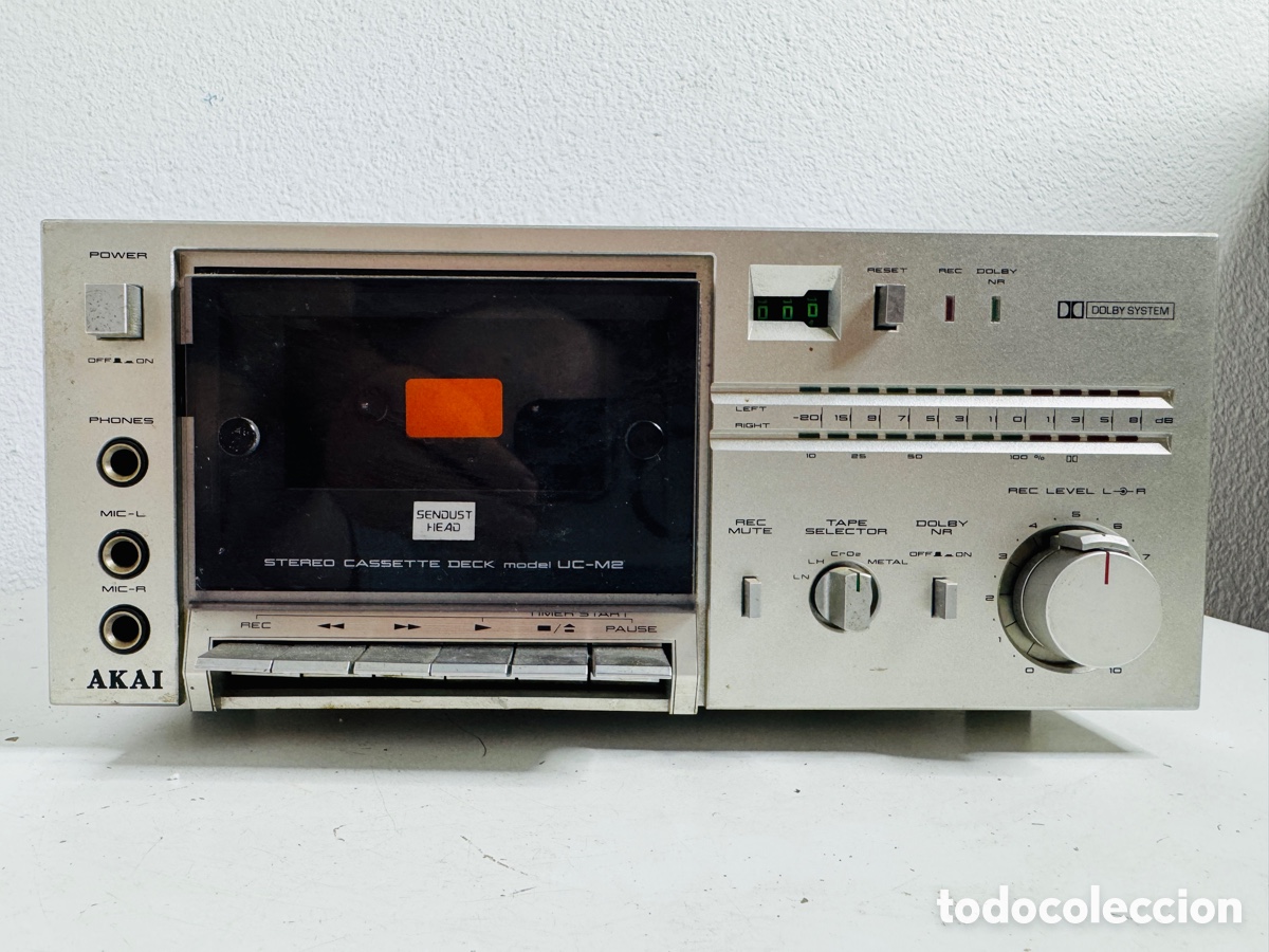 Segunda mano: Akai UC-M2 Stereo Cassette Deck Para Reparar - Foto 4