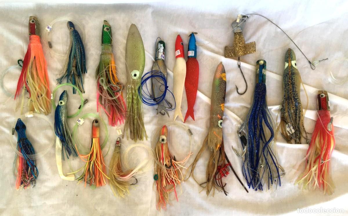 Segunda mano: Lote de se&ntilde;uelos de pesca - Foto 1