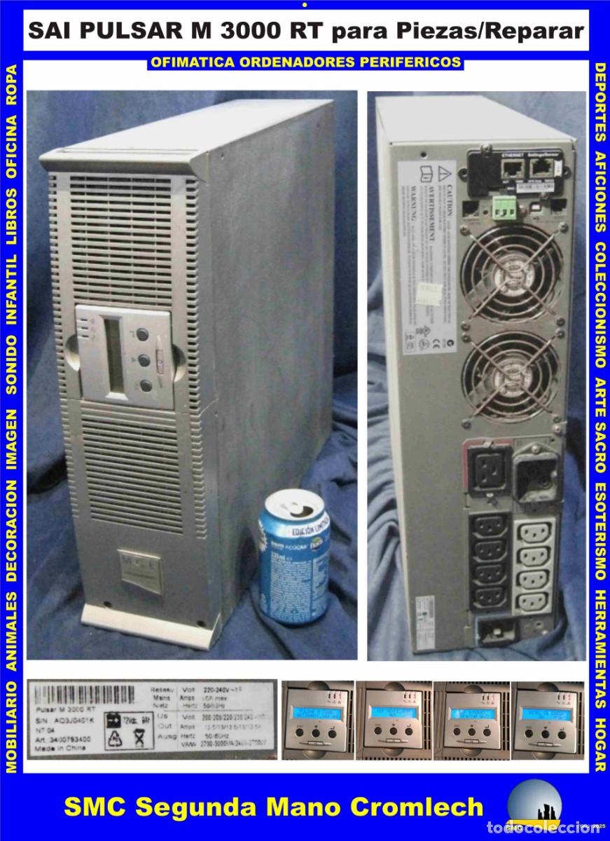 Segunda mano: SAI PULSAR M 3000 RT Para Piezas/Reparar. - Foto 1