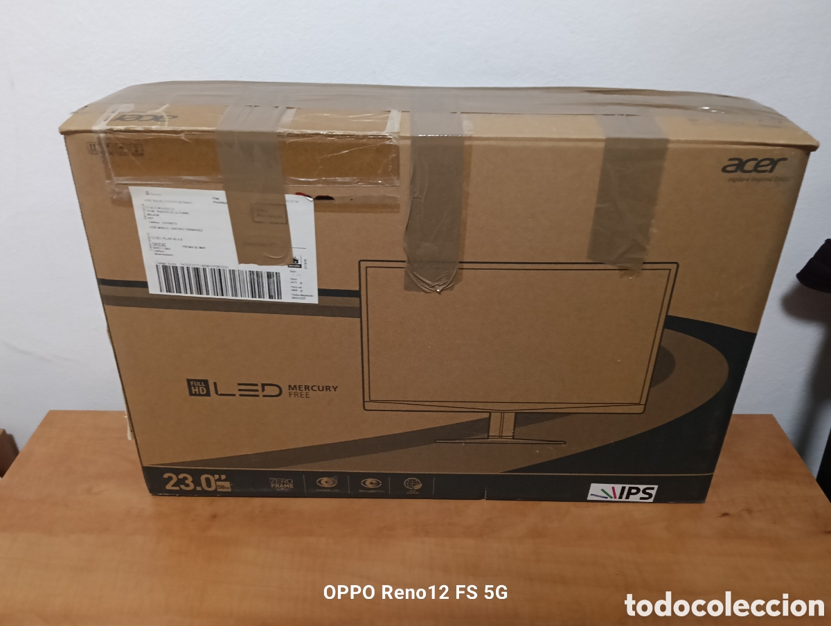 Segunda mano: Monitor Acer 23,00&rdquo; como nuevo color blanco - Foto 6