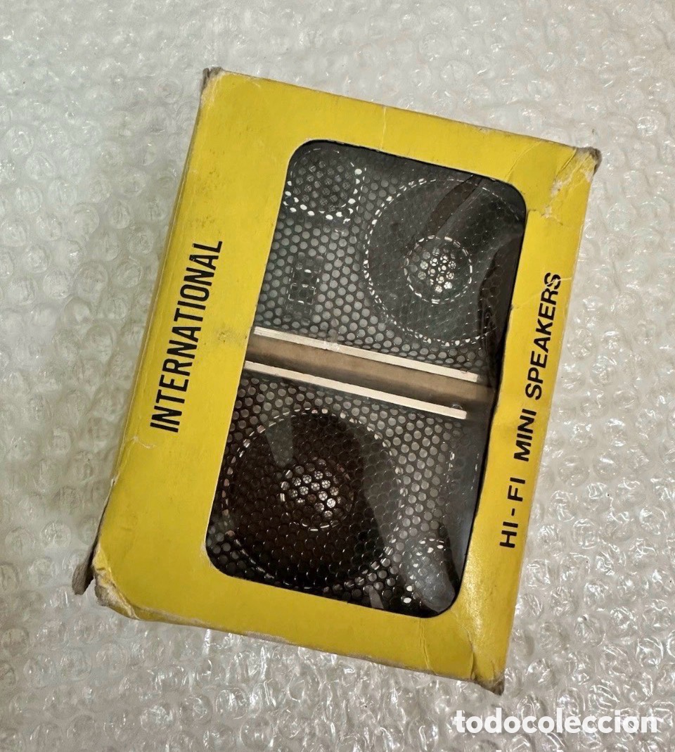 Segunda mano: Altavoces HI-FI MINI SPEAKERS FOR STEREO RECEIVER & CASSETTE Internacional