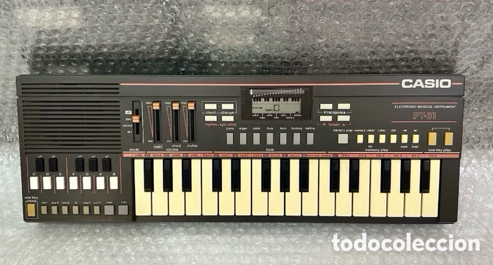 Segunda mano: Casio PT-31 Con Pantalla LCD teclas a&ntilde;os 80 Jap&oacute;n Vintage