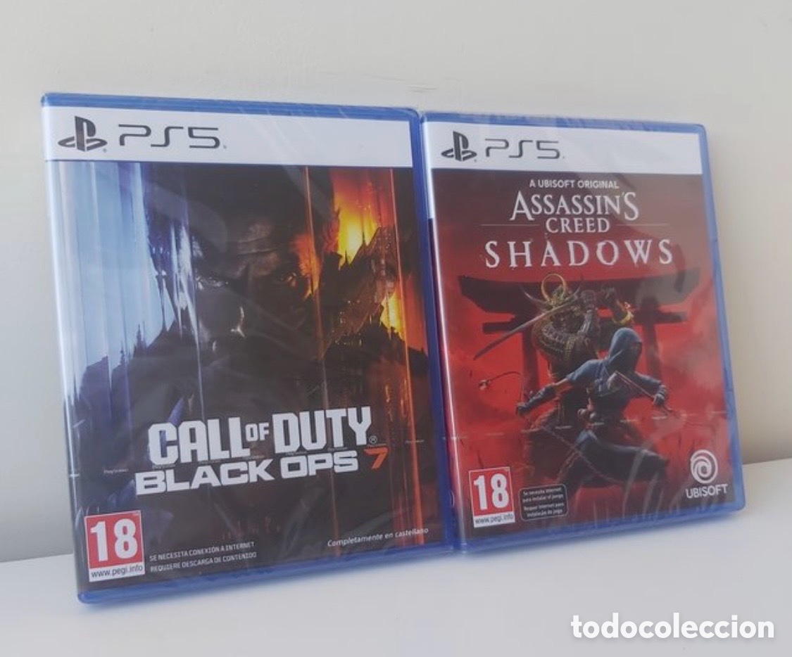 Segunda mano: Pack dos juegos precintando PS5