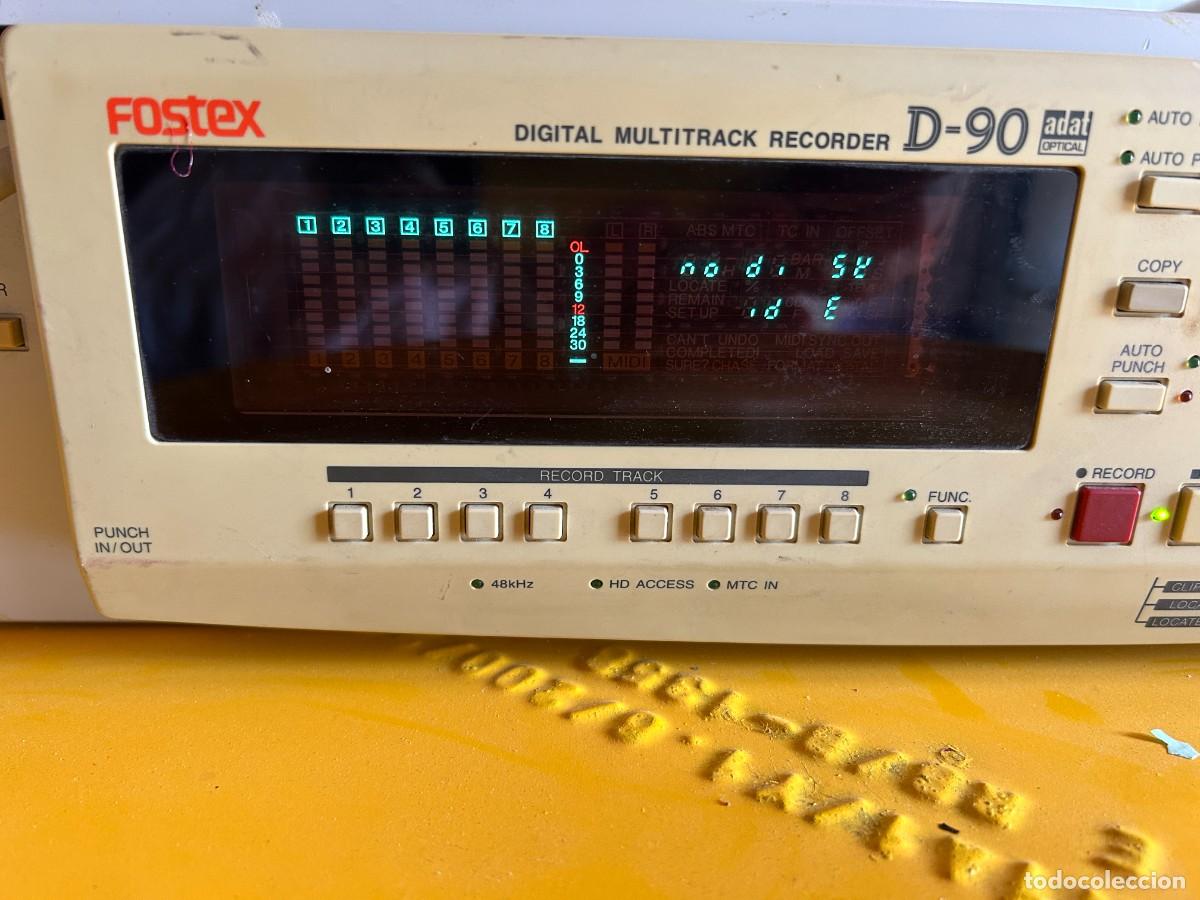 Segunda mano: Grabadora multipista digital Fostex D-90 &iexcl;&iexcl;&iexcl;NO SE ENVIA!!! RECOGER EN FIGUERES (GIRONA)