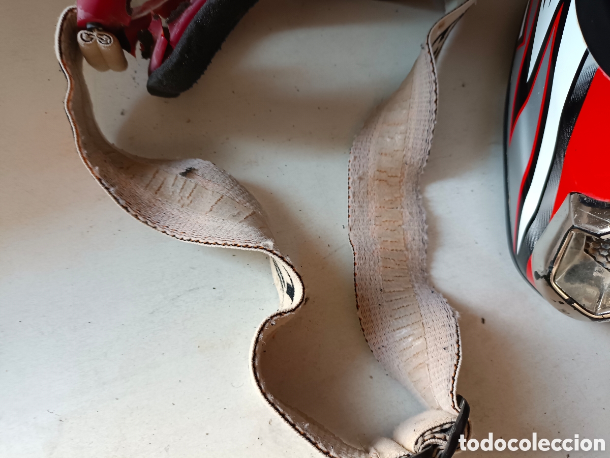 Segunda mano: Casco de motocross talla L y gafas - Foto 21