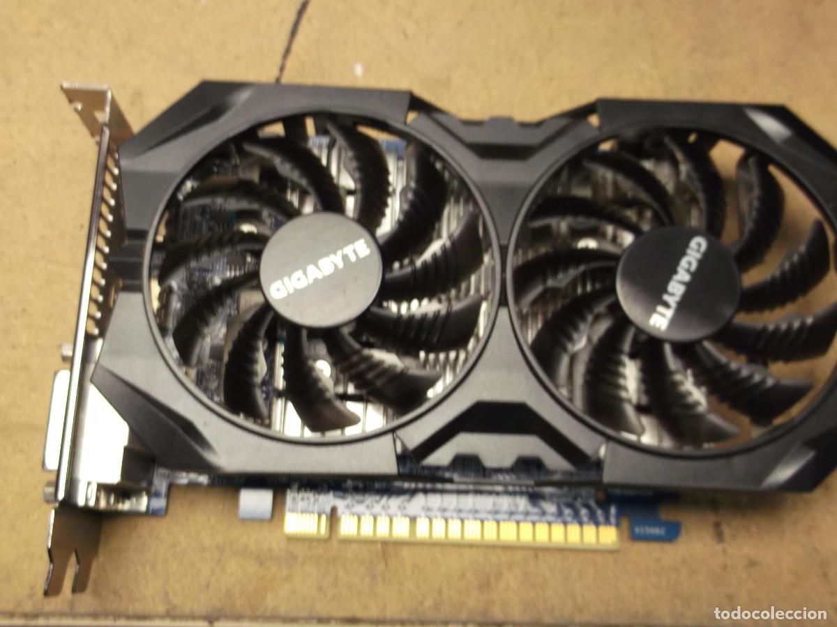 Segunda mano: Tarjeta gr&aacute;fica PC Gigabyte GV-N75TWF2OC-4GI / 4 GB PARA RECAMBIOS