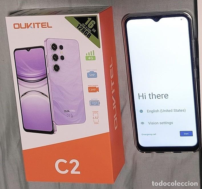 Segunda mano: TEL&Eacute;FONO M&Oacute;VIL LIBRE OUKITEL C2 SMARTPHONE ANDROID 14 5000 MAH - FUNCIONANDO Y POCO USADO