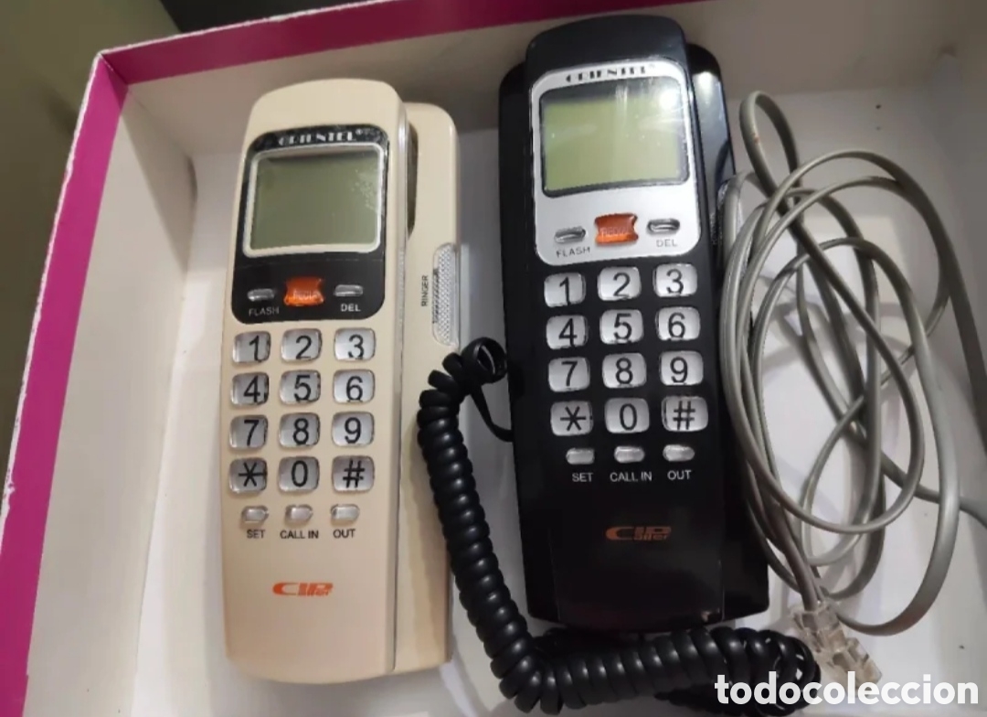 Segunda mano: 2 Tel&eacute;fonos fijos de pared Orientel