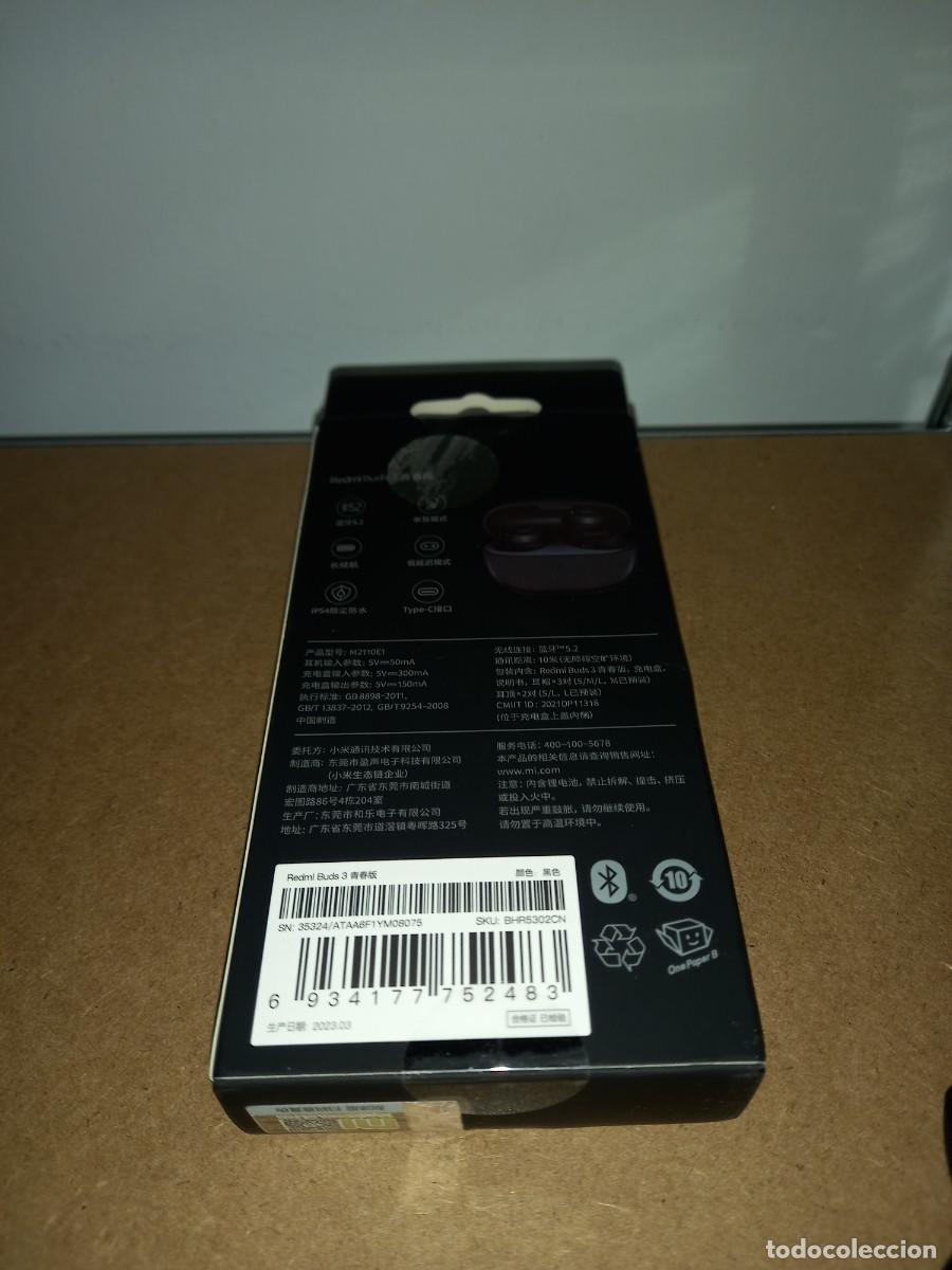 Segunda mano: Auriculares Redmi Buds 3 Negro - Foto 3