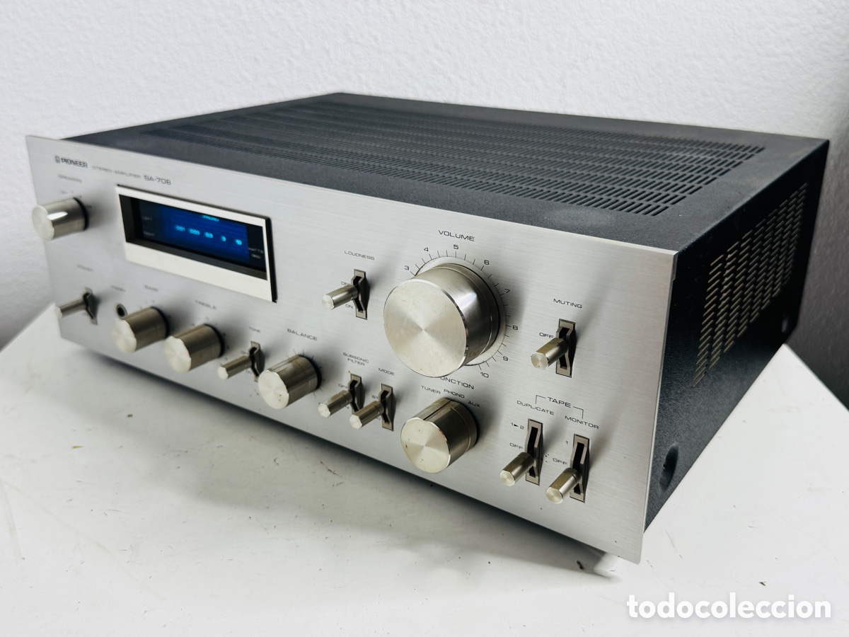 Segunda mano: Pioneer SA-708 Blue Line Hifi Vintage Stereo Amplifier Japan 1970s
