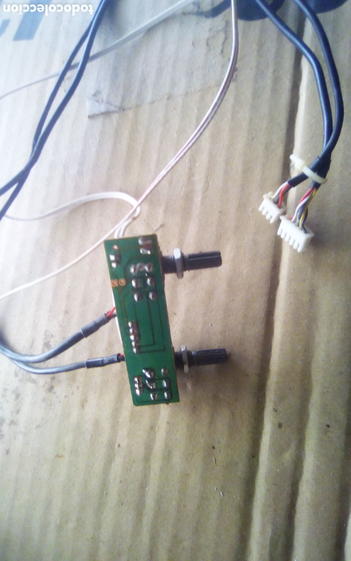 Segunda mano: Mandos reguladores de aparato de sonido. PCB. Funcionan. - Foto 3