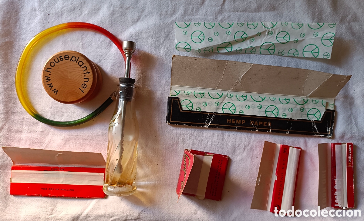 Segunda mano: Lote varios Papel, Pipa, Liadora, Grinder. - Foto 10