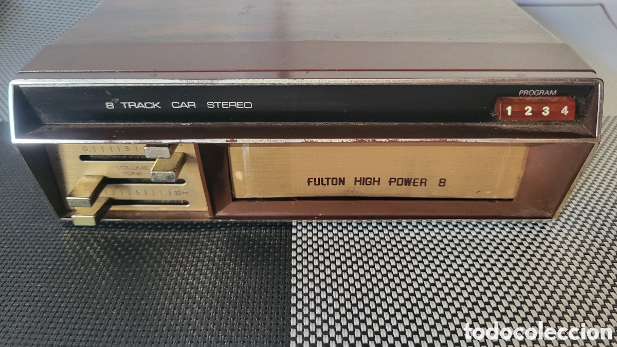 Segunda mano: Antiguo reproductor de 8 pistas