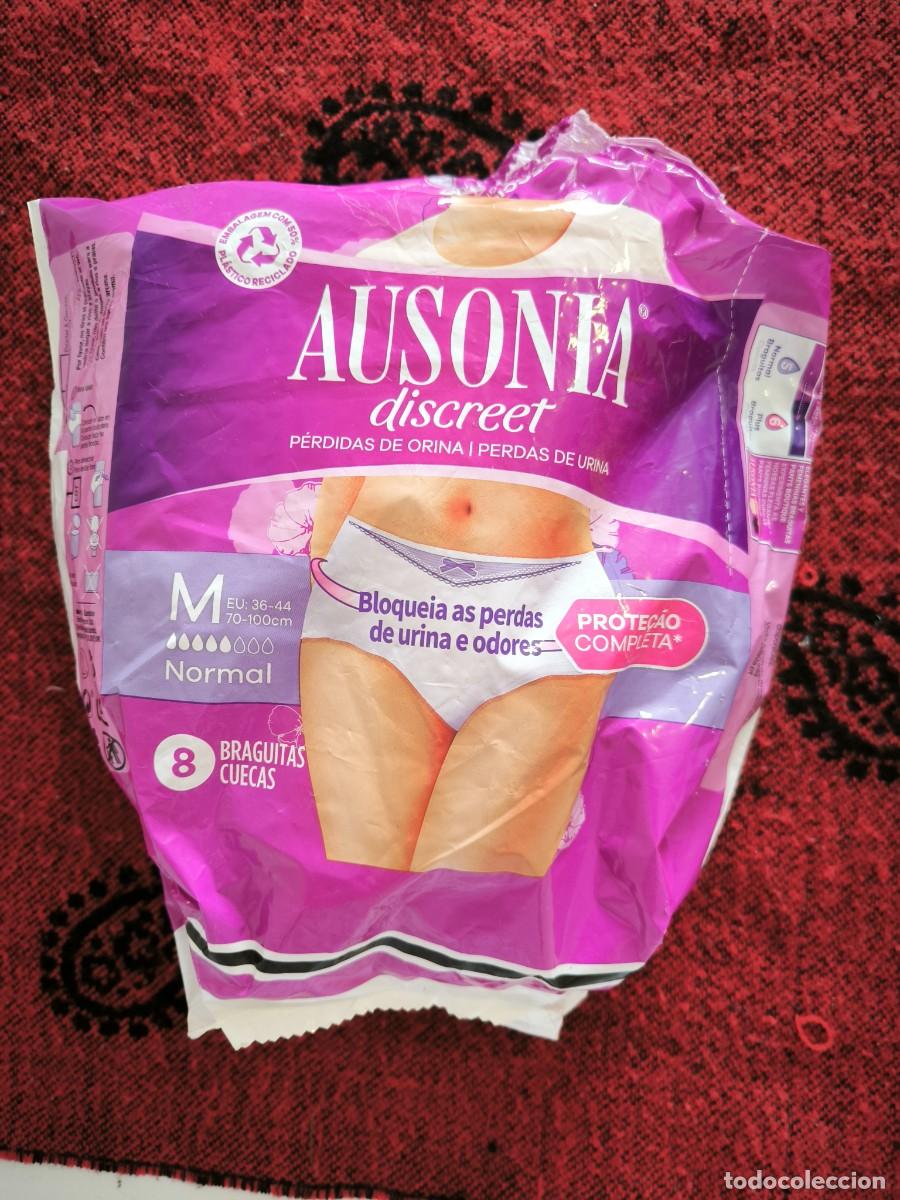 Segunda mano: Pack de 3 Braguitas Absorbentes Ausonia Discret Talla M Para P&eacute;rdidas De Orina