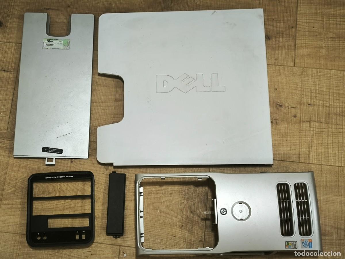 Segunda mano: Lote 5 piezas carcasa Dell Dimension 5150 frontal tapa lateral embellecedores originales PC