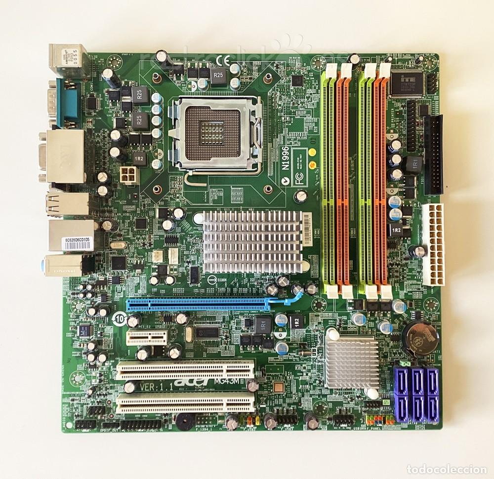 Segunda mano: Placa base Acer MG43M Ver. 1.1 - Foto 1