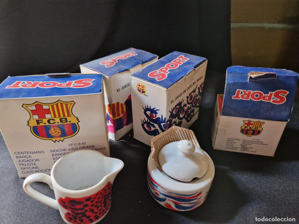 Segunda mano: BONITO JUEGO DE TAZAS DE CAFE. BAR&Ccedil;A