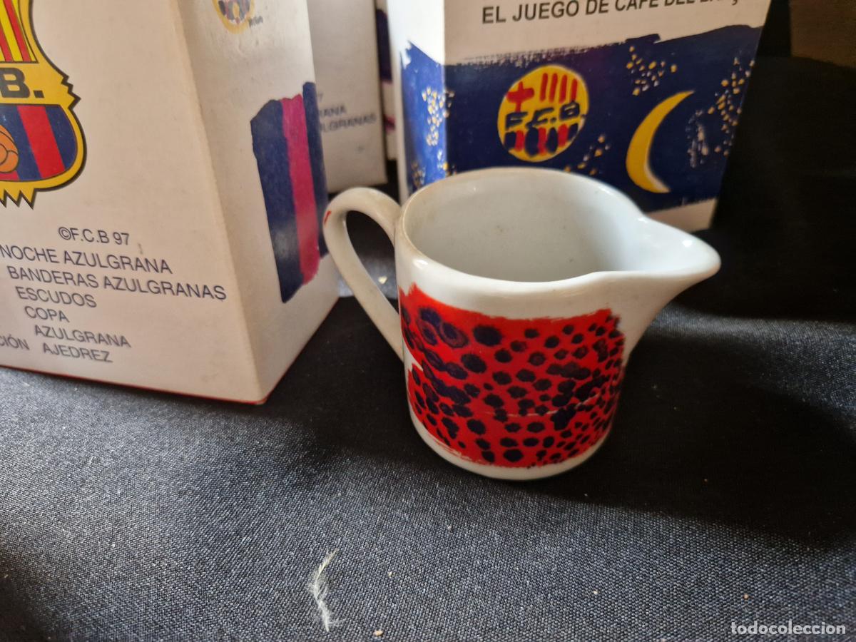 Segunda mano: BONITO JUEGO DE TAZAS DE CAFE. BAR&Ccedil;A
