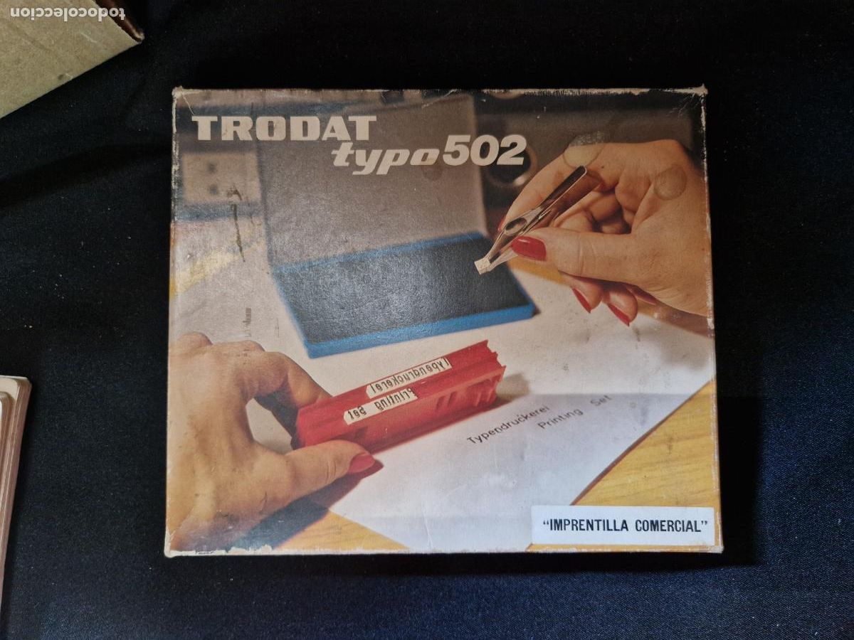 Segunda mano: BONITA IMPRENTINA COMERCIAL. TRODAT TYPO 502