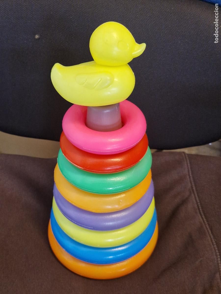 Segunda mano: BONITO JUEGO DE ANILLOS PARA NI&Ntilde;OS. INCLUYE LAS FICHAS.