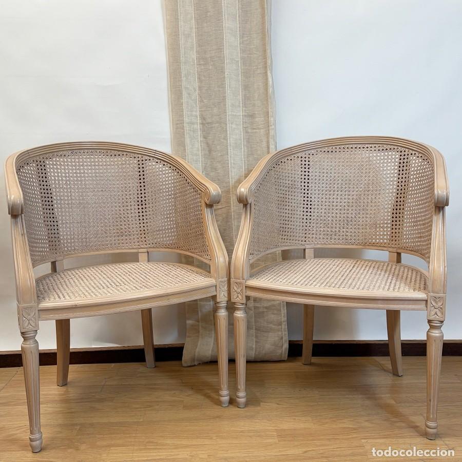 Segunda mano: Pareja Sillones de Rejilla