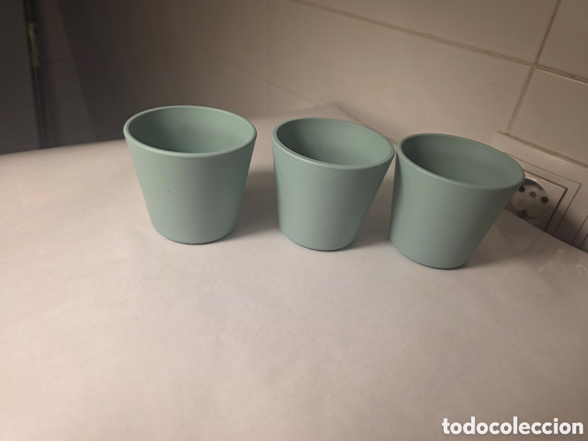 Segunda mano: MINI TIESTOS DE BARRO O CER&Aacute;MICA