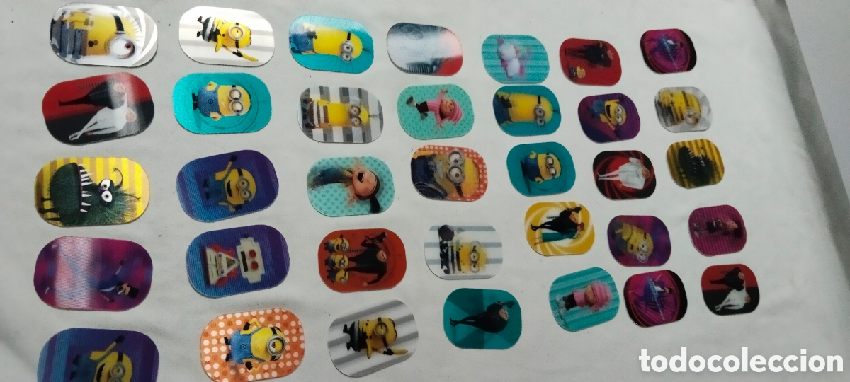 Segunda mano: Lote 35 cartas 3D Gru 3 Minions - Foto 2