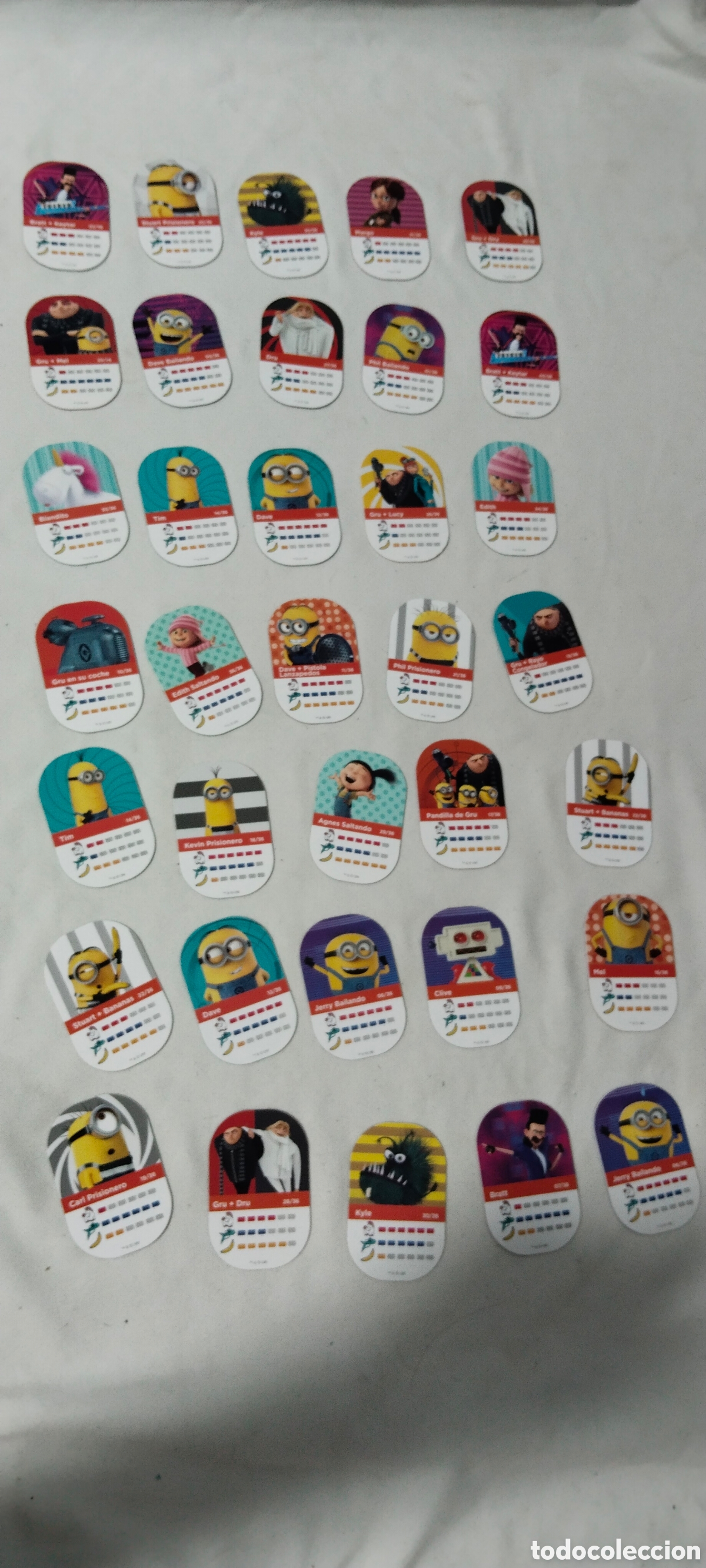 Segunda mano: Lote 35 cartas 3D Gru 3 Minions - Foto 6